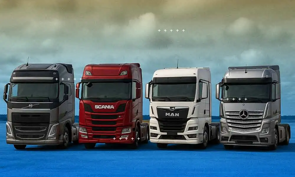 برندهای معتبر کشنده تریلی در بازار جهانی