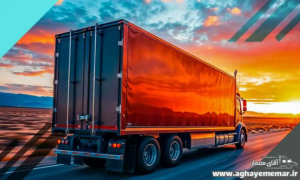 انواع کامیون‌های مجاز وارداتی: ولوو، اسکانیا، داف و کامیون چینی.
