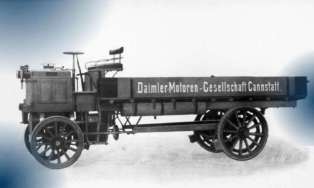 دایملر سازنده اولین کامیون جهان