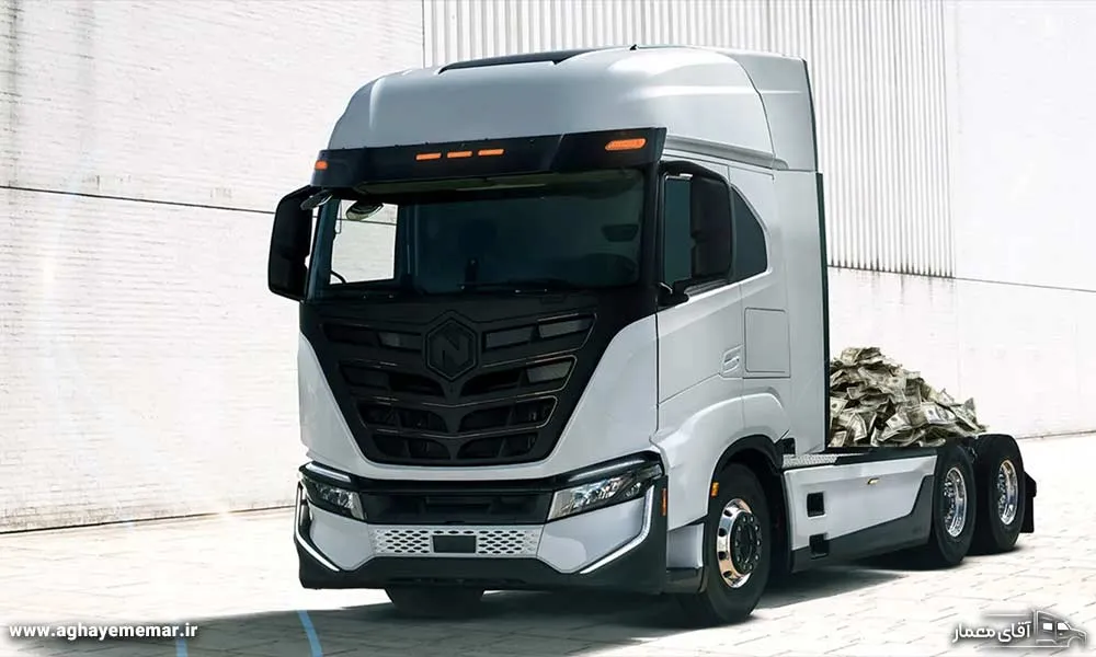 عکس گران ترین کامیون جهان نیکولا